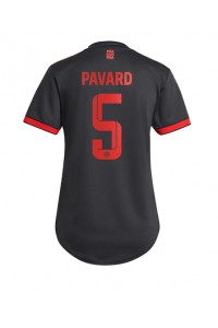 Fotbalové Dres Bayern Munich Benjamin Pavard #5 Dámské Třetí Oblečení 2022-23 Krátký Rukáv